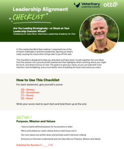 Leadership Alignment Checklist 250×300 (1) Preview of the front desk efficiency checklist