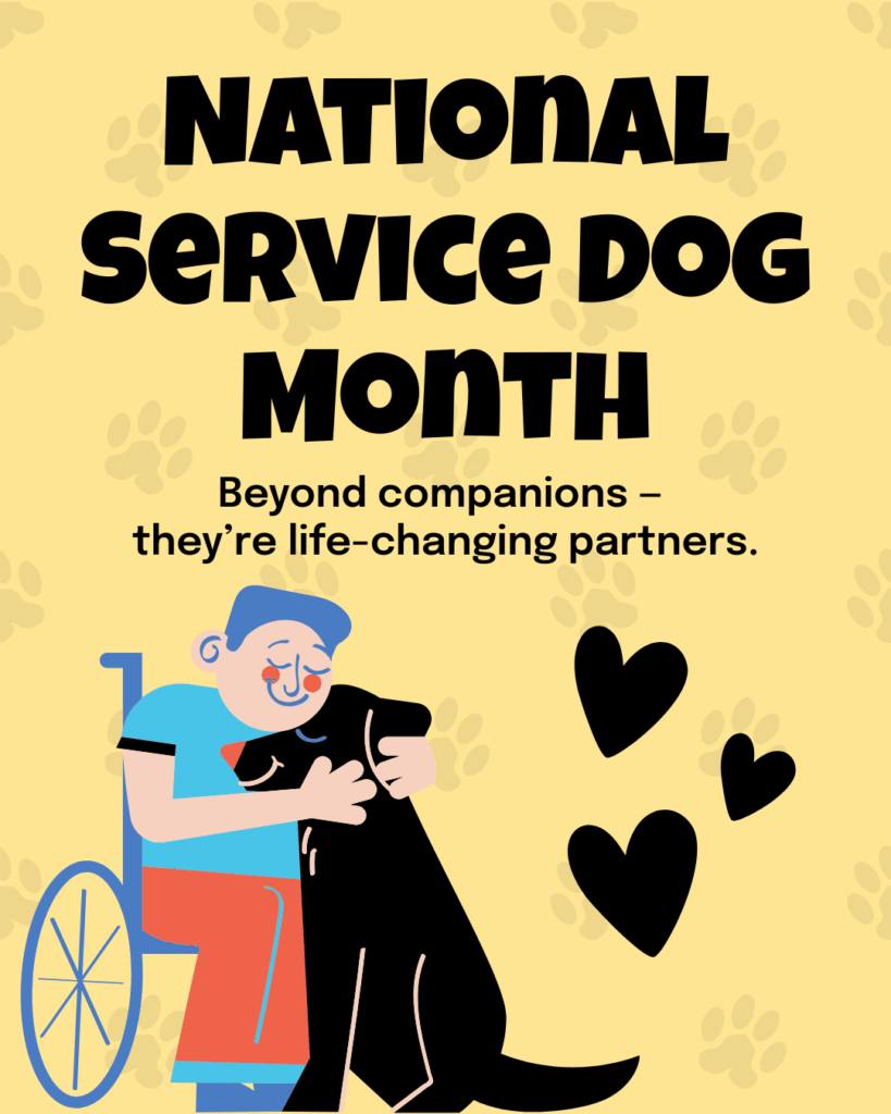 National Service Dog Month Image of 5 Technology-Powered Efficiencies
